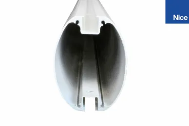 Nice XBA5 ramie aluminiowe, owalne, 69x92x5150 mm